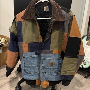 Reworked Vintage Patchwork Carhartt Jacket